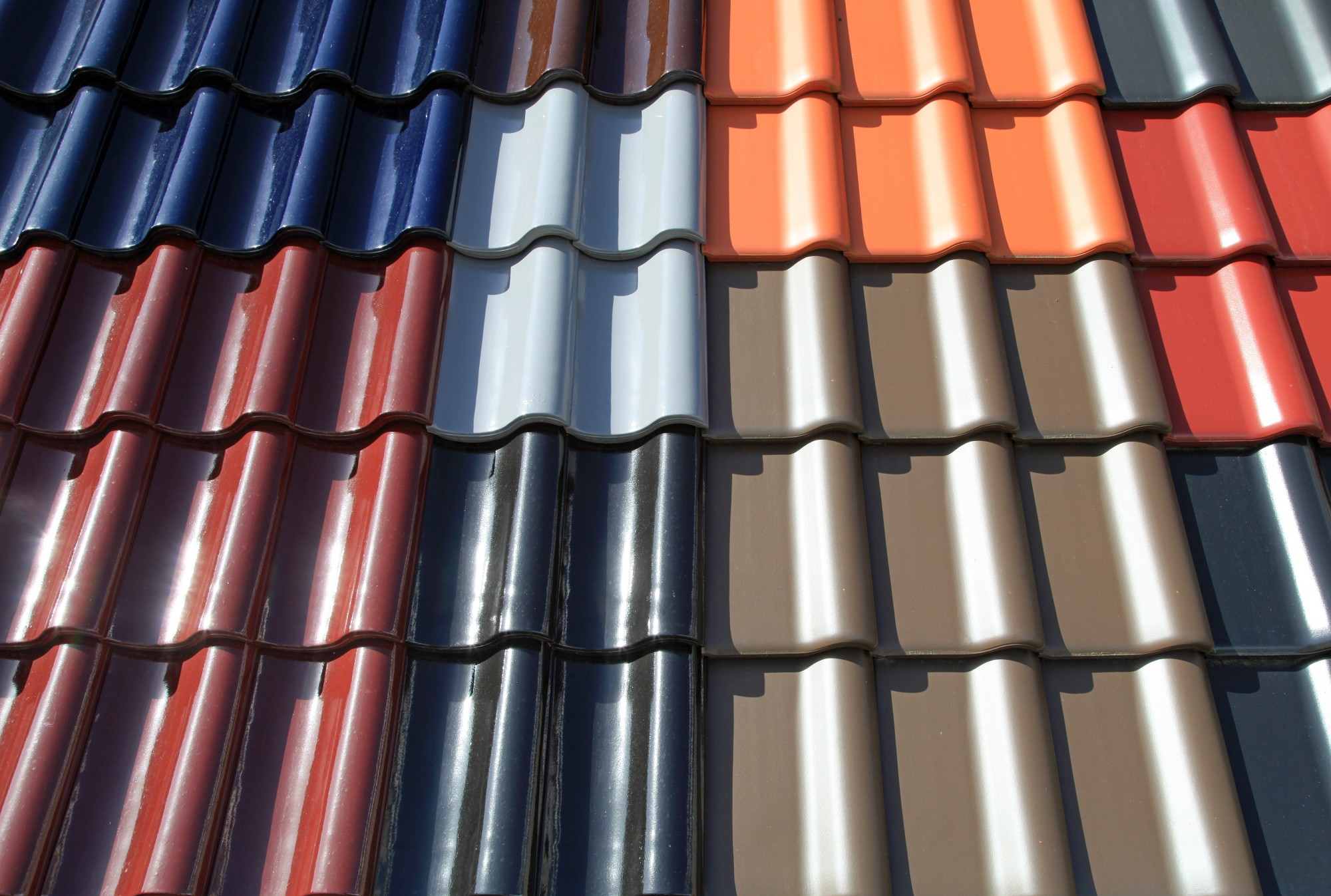 colored roof shingles