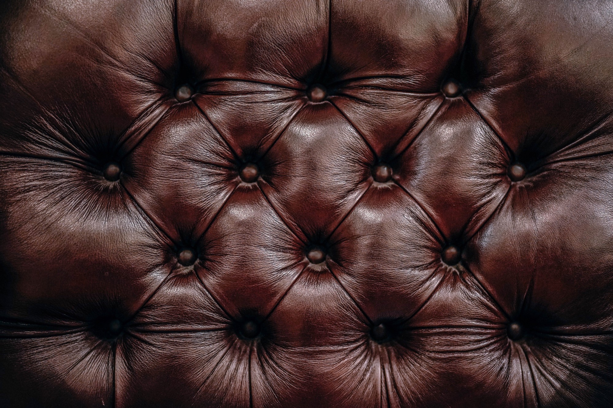 brown couch closeup