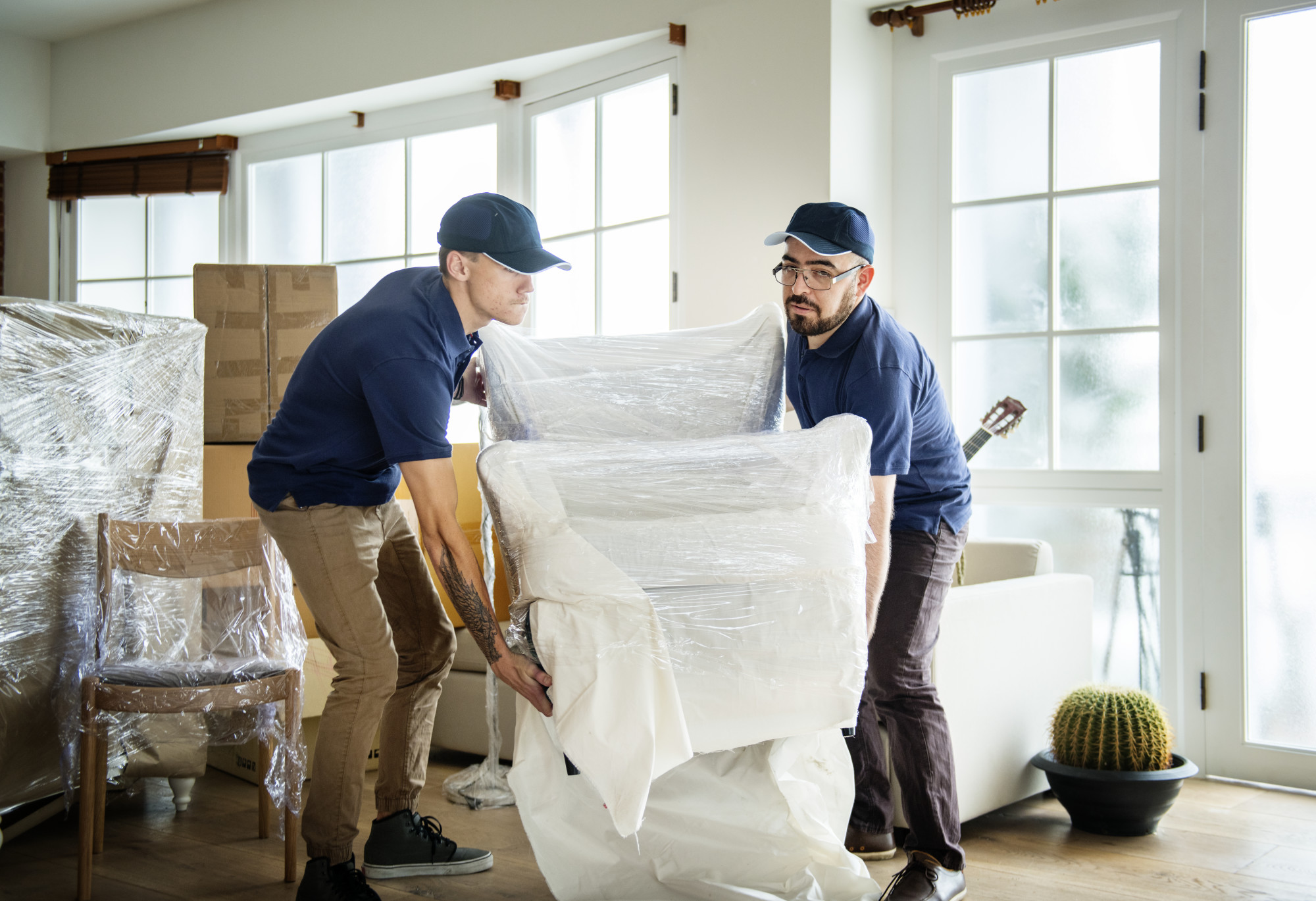 Home Movers Disposing Furniture